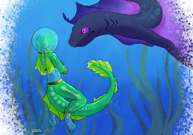 Trench meets eel